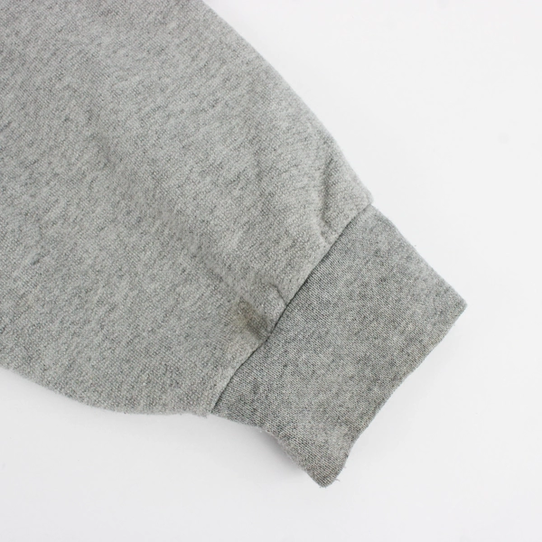 Fruit Of The Loom Gray Zip-Up Hoodie Men's Large