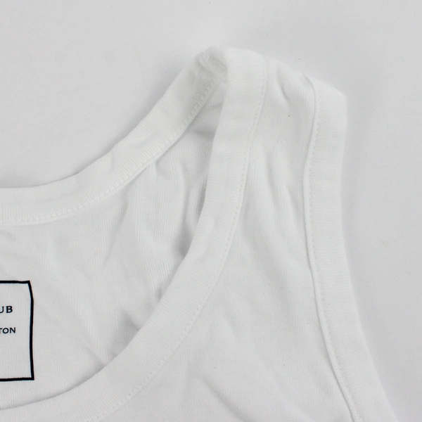 Charter Club White Cotton Tank Top Women's Size Large