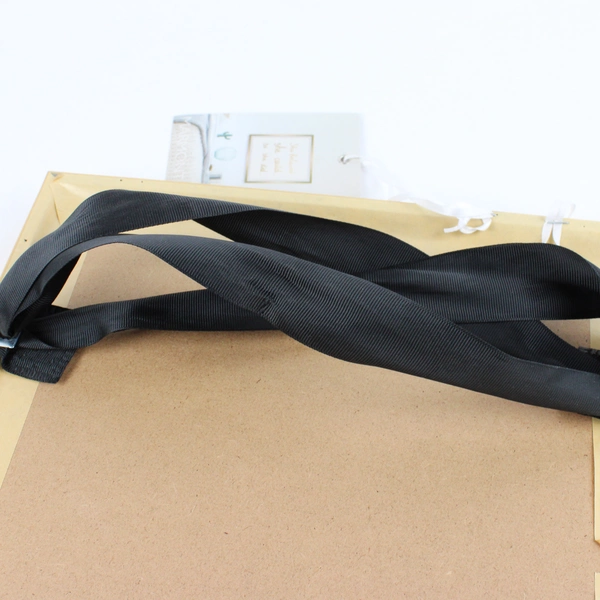 New MarmontHill Framed Gold Artwork 12x12" "She Believed She Could, So She Did"