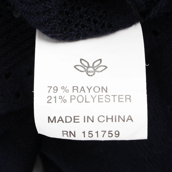 Esperanza Women's XL Navy Draped Cardigan Sweater Long Sleeves