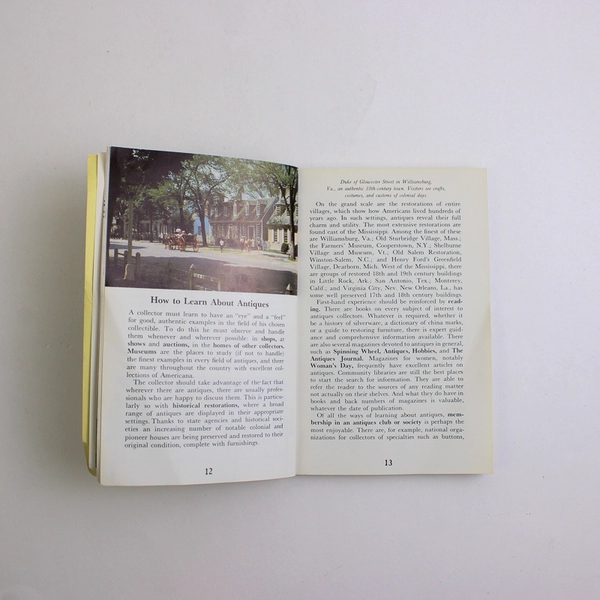 The Golden Guide To American Antiques 1967 Paperback Ann Kilborn Cole Handbook