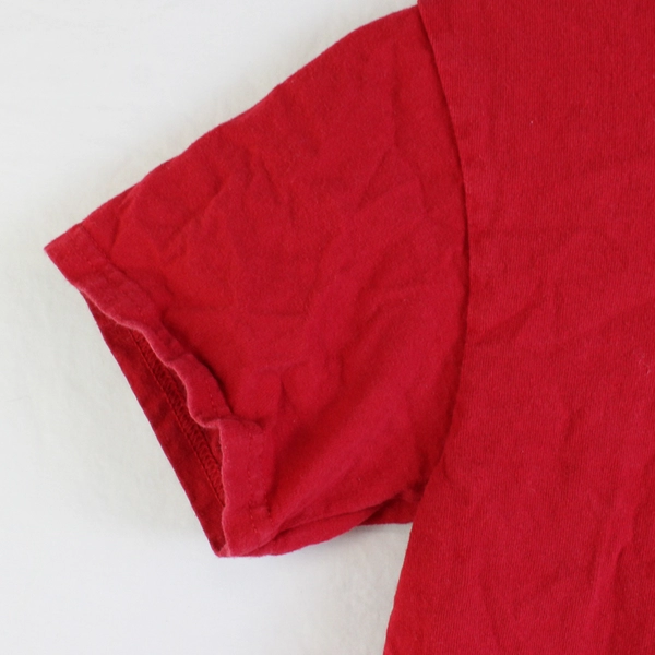 Port & Company Red Martial Arts Cotton T-Shirt Youth Size Small