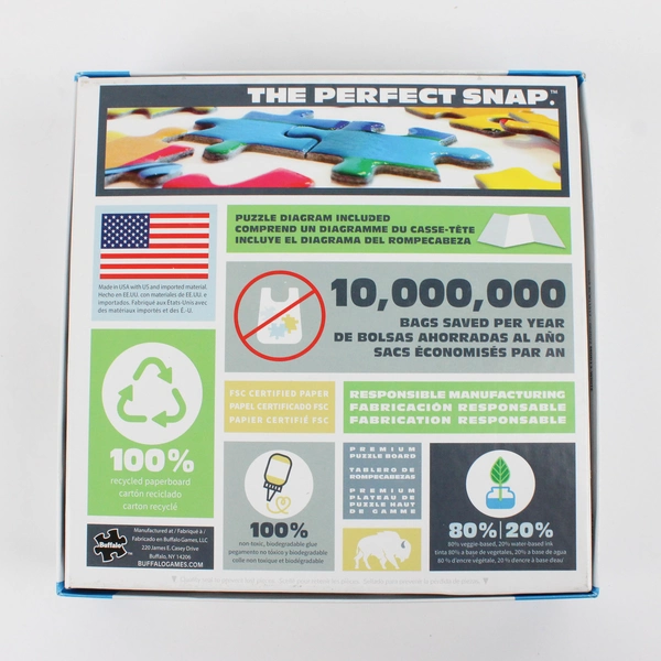 Charles Wysocki Jigsaw Puzzle Beaver Hat Tavern, 1,000 pcs. Complete