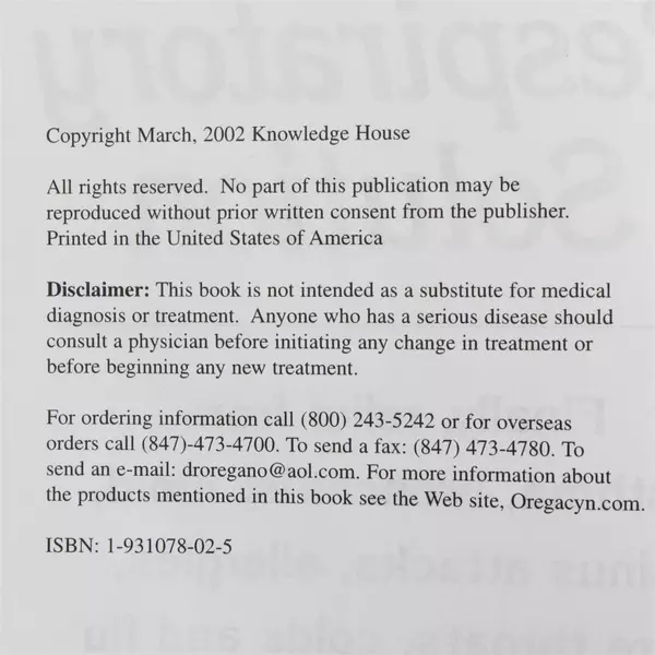 The Respiratory Solution by Dr Cass Ingram Paperback