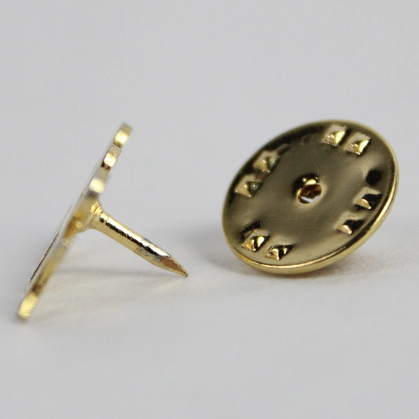 Vintage United Way Gold Tone Three People Holding Hands Lapel Pin