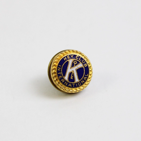 Key Club International Hat Lapel Bag Pin