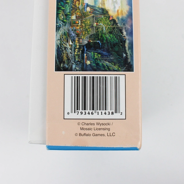 Charles Wysocki Jigsaw Puzzle Moonlight & Roses, 1,000 Pieces Complete