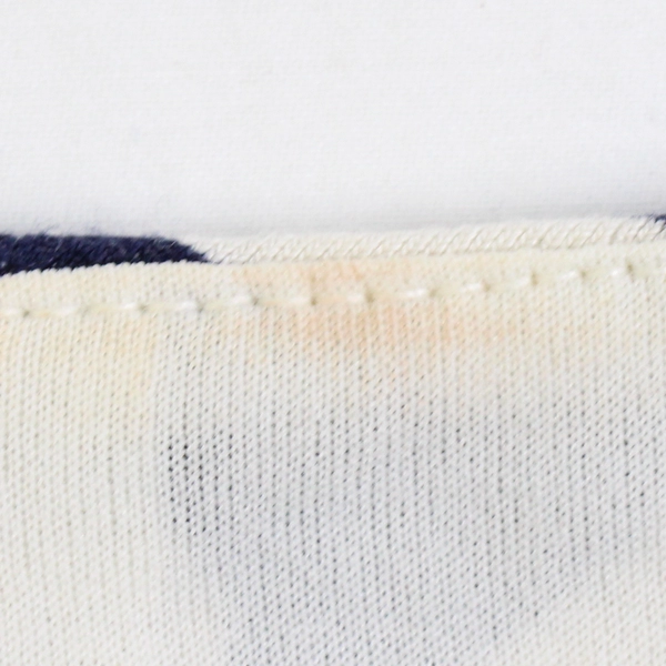 Ann Taylor Loft Navy and White Striped Knee-Length Dress Women's Size XSP