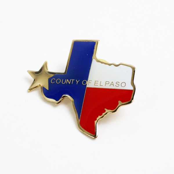 Lot of 4 Enamel Hat Or Lapel Pins Texas, Grants Pass, Women for Columbia, Shoe