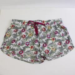 Secret Treasures Camo Floral Pattern Pajama Shorts Women's Size L (12-14)