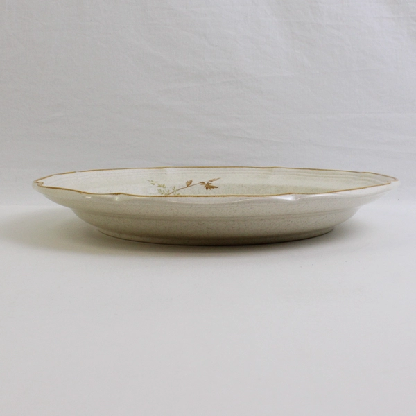 Mikasa Blue Daisies Pattern Ceramic Dinner Plate 11" Diameter