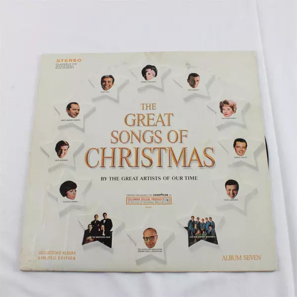The Great Songs of Christmas by Great Artists of Our Times Various Artists LP