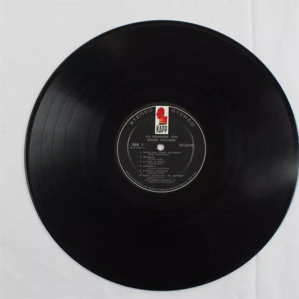 Roger Williams I'll Remember You 1967 Vintage LP Vinyl KS-3470