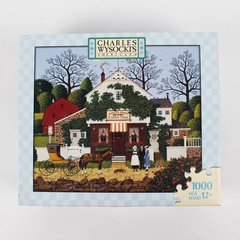 Charles Wysocki Jigsaw Puzzle "Small Talk", 1000 pcs. Complete, 2007