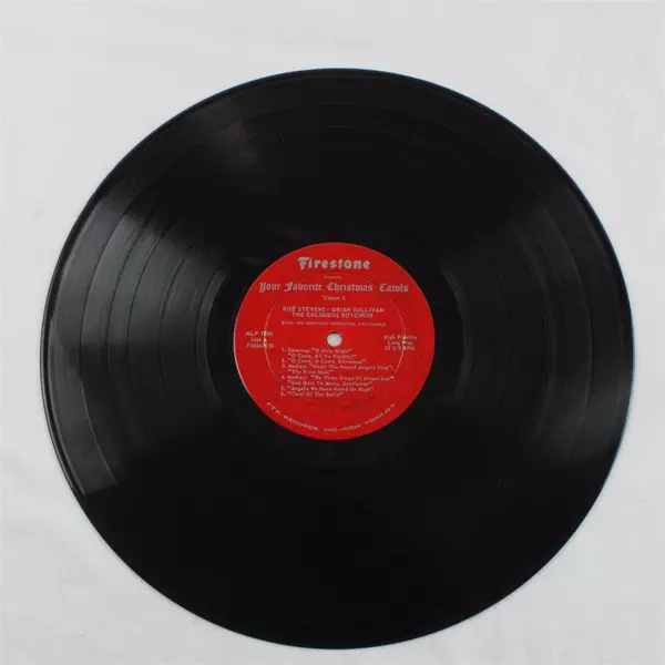 Your Favorite Christmas Carols Vol. 2 Vinyl Record Rise Stevens Brian Sullivan