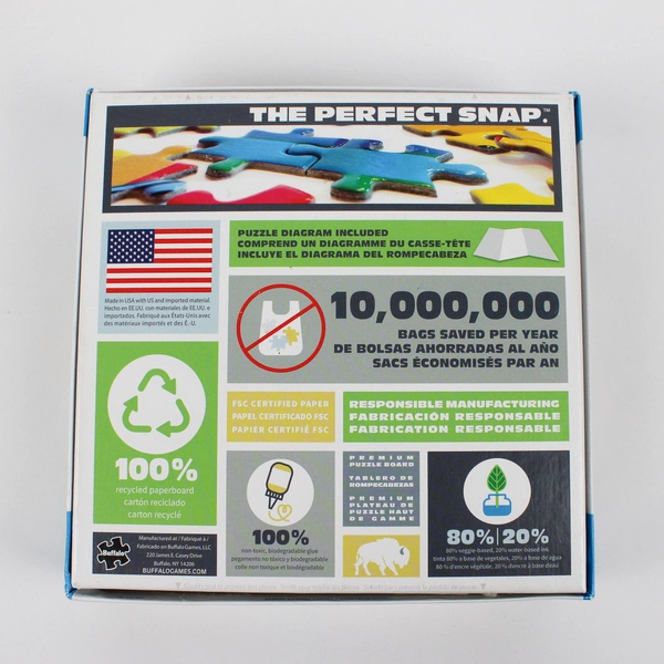 Charles Wysocki Jigsaw Puzzle "Shops and Buggies" 1,000 pcs. Complete