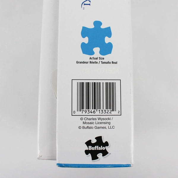 Charles Wysocki Jigsaw Puzzle "Shops and Buggies" 1,000 pcs. Complete