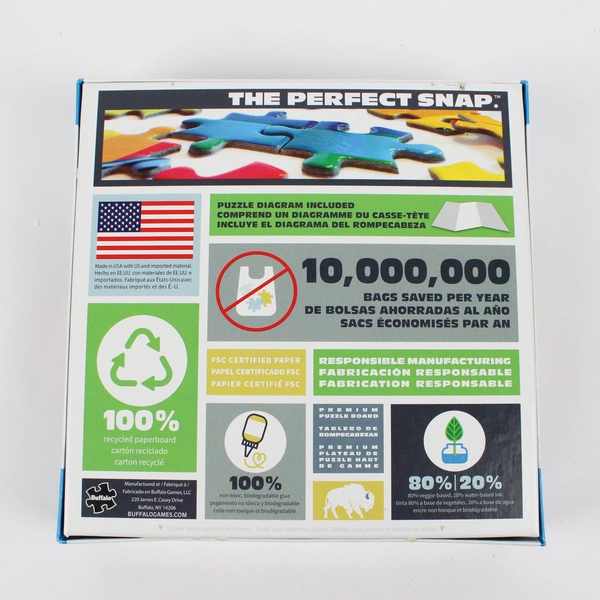 Charles Wysocki Jigsaw Puzzle "Fox Hill Farms" 1,000 pcs. Complete