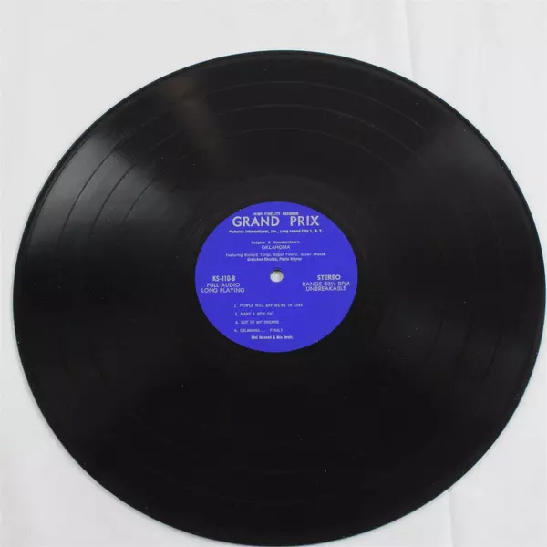 Rodgers & Hammerstein's Oklahoma Mal Hasset 12" Vinyl Record DLP-214