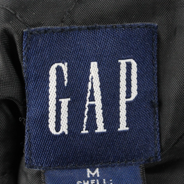 GAP Women's M Charcoal Gray Recycled Wool Hooded Full-Zip Jacket