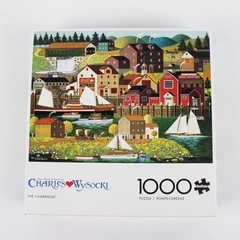 Charles Wysocki Jigsaw Puzzle "The Cambridge" 1000 pcs Complete