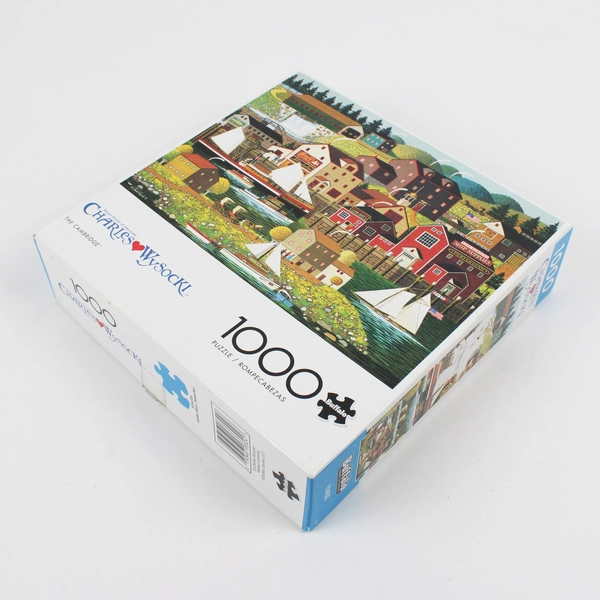 Charles Wysocki Jigsaw Puzzle "The Cambridge" 1000 pcs Complete