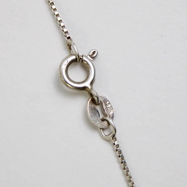 Sterling Silver 925 Mother Engraved Heart Pendant Necklace 18-20"