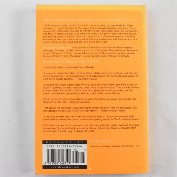 All Families Are Psychotic by Douglas Coupland Paperback