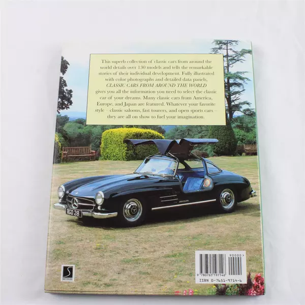 Classic Cars From Around the World Michael Bowler 1996 Hardcover