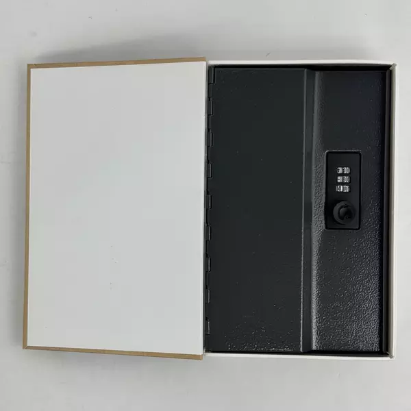 Rome Book Secret Safe Lock Box with Combination Lock for Money Cash