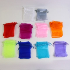 Lot of 52 Organza Drawstring Goodie Bags Party Favors