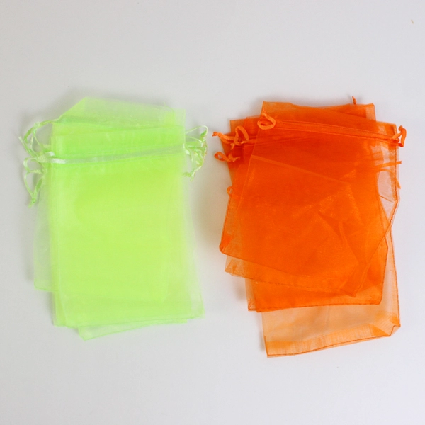 Lot of 52 Organza Drawstring Goodie Bags Party Favors