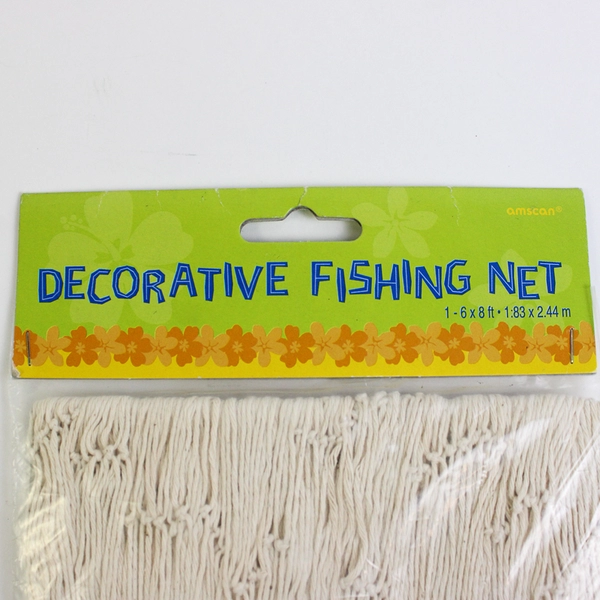 Amscan Decorative Fishing Net 6 x 8 ft Party Props Decor
