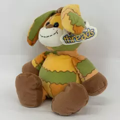 Gund Threads Rags the Rabbit Plush Plush Animal Orange Green Patchwork With Tags