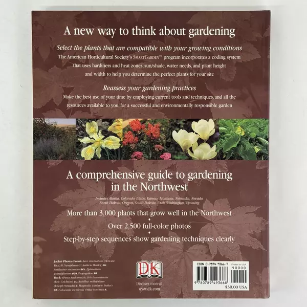 Northwest Smart Garden Regional Guides Paperback Book by DK Publishing