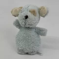 Baby Ganz Wuzzies Beanbum Blue Puppy Plush Rare 6.5”