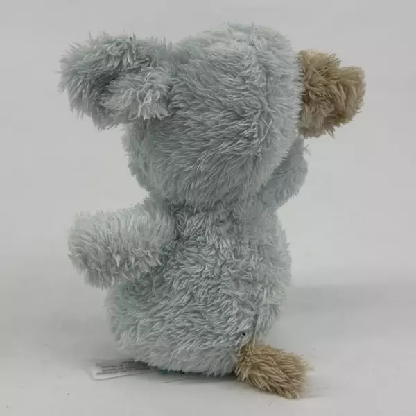 Baby Ganz Wuzzies Beanbum Blue Puppy Plush Rare 6.5”