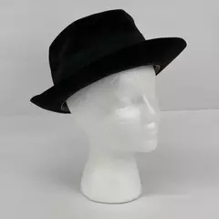 Dobbs Black Wool Fedora Size 7.5 Stranix Pendleton Oregon