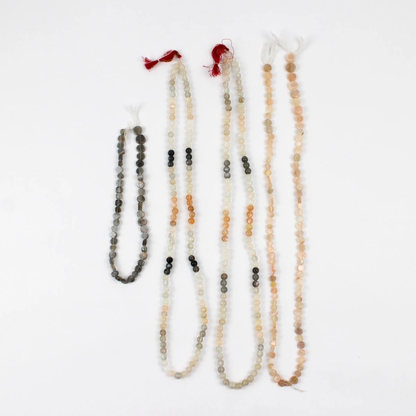 Lot of Multicolor Moonstone Beads 7mm to 12mm DIY Crafts