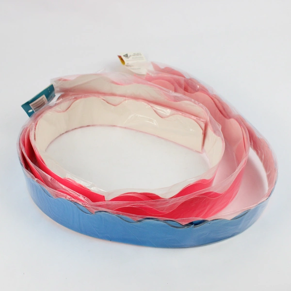 Lot of Classroom Wall Bulletin Board Trim Borders Pink and Blue