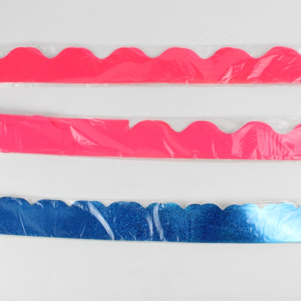 Lot of Classroom Wall Bulletin Board Trim Borders Pink and Blue