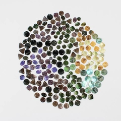 Lot of 1/2" Mollusk Shell Buttons DIY Sewing Jewelry Making Various Colors