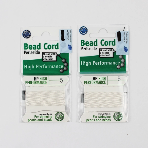 Lot of 6 Griffin Bead Cord Nylon Power and High Performance Sizes 4 5 6