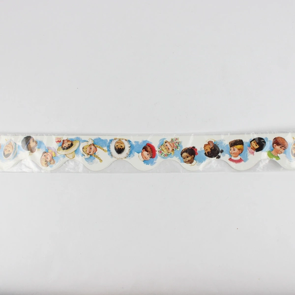 VTG Standard Publishing Children Of The World Bulletin Board Trims 21 ft Total