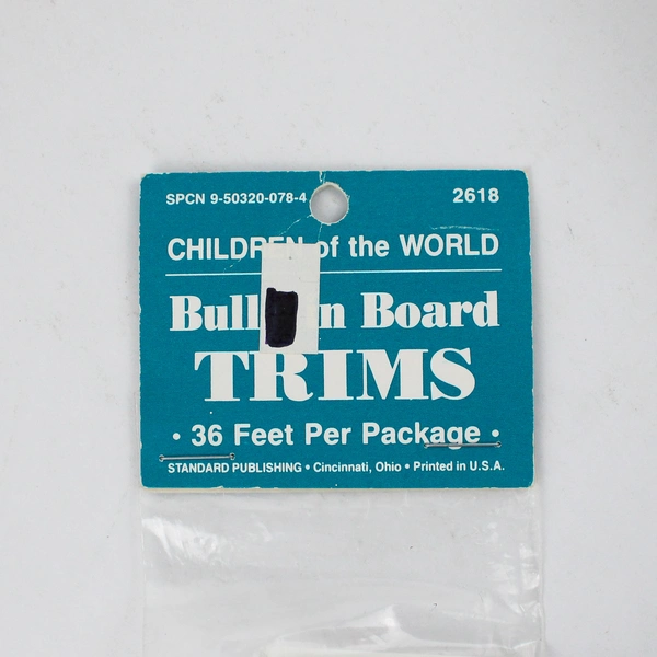 VTG Standard Publishing Children Of The World Bulletin Board Trims 21 ft Total