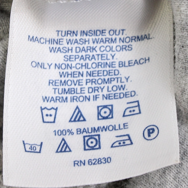 Lands End Women's M Gray 100% Cotton Cardigan