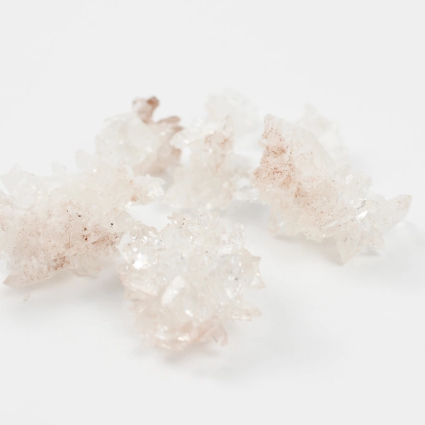 Lot of 7 Small Clear Colorless Apophyllite Crystal Clusters 22 Grams