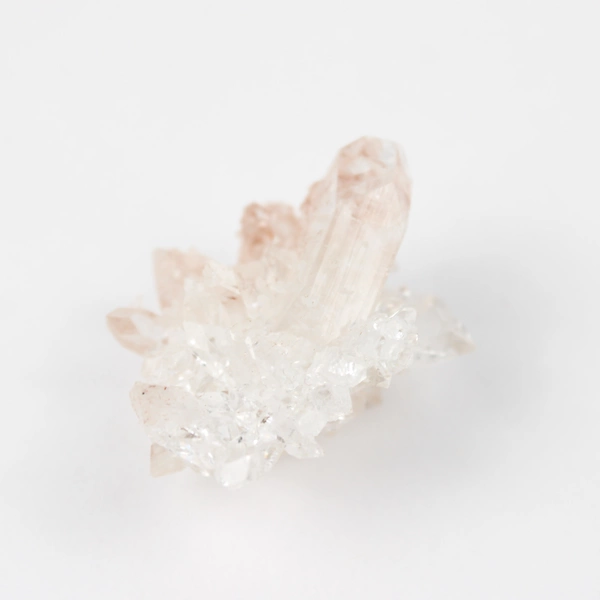 Lot of 7 Small Clear Colorless Apophyllite Crystal Clusters 22 Grams