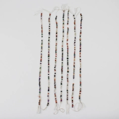 7 Strand Lot Colorful Glass Beads 2mm to 4mm DIY Jewelry Making