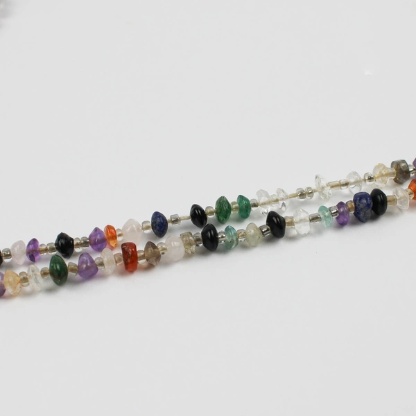 7 Strand Lot Colorful Glass Beads 2mm to 4mm DIY Jewelry Making